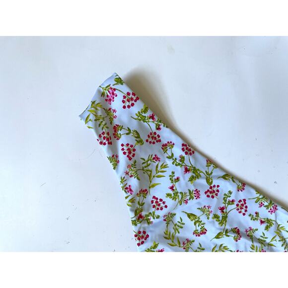 J. Crew Floral Berry Bikini Bottom Blue Size Large NEW - Picture 5 of 6